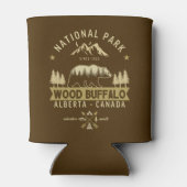 Wood Buffalo National Park Wilderness Scenery 缶クーラー (裏面)
