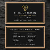 Wood Building Construction Home Improvement 名刺