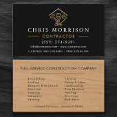 Wood Building Home Improvement 名刺