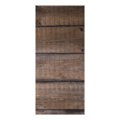 Wood Business素朴の価格とサービスラックカード ラックカード (裏面)