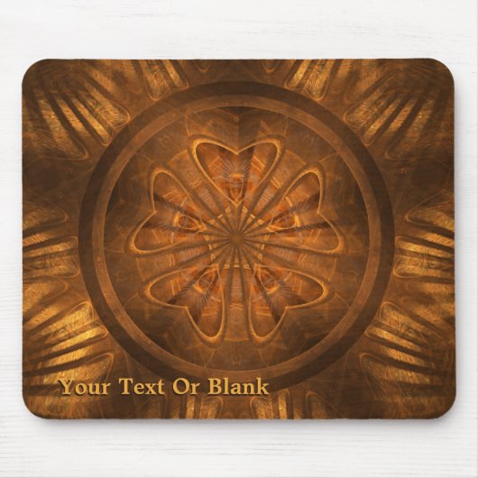 Wood Carving マウスパッド (正面)