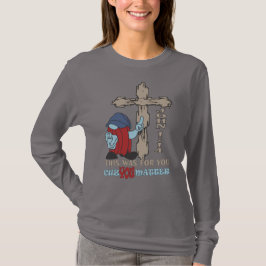 Wood Cross Cuz You Matter John 14 Tシャツ