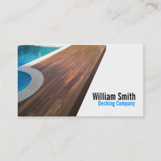 Wood Deck/Decking Contractor 名刺