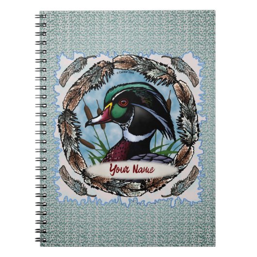 Wood Duck ノートブック (正面)