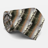 Wood Duck Birds Wildlife Animals Pond Tie ネクタイ (ロール)
