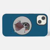 Wood Duck iPhone カバー (裏面横)