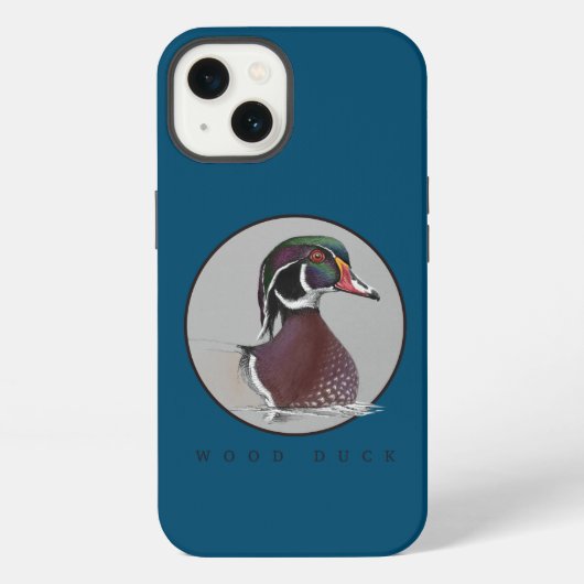 Wood Duck iPhone カバー (裏面)