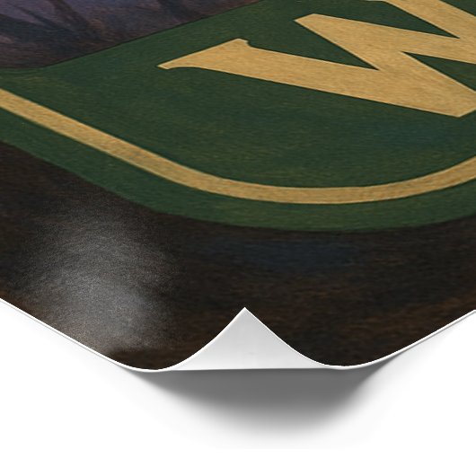 Wood Duck Poster ポスター (コーナー)