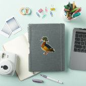 Wood Duck Sticker シール (iPadカバー)