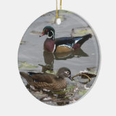 Wood Ducks オーナメント (左)