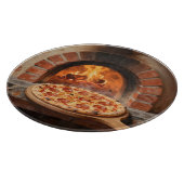 Wood-Fired Pepperoni Pizza Rustic Italian  カッティングボード (角)