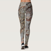 Wood Forest - Power Yoga Leggings レギンス (裏面)