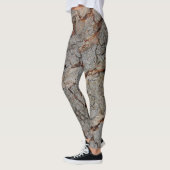 Wood Forest - Power Yoga Leggings レギンス (左)