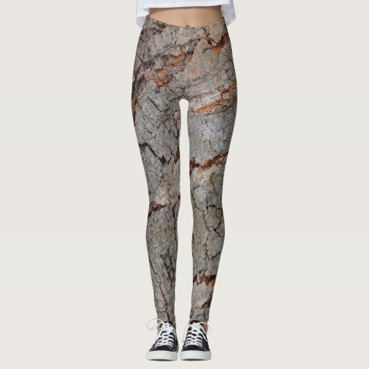Wood Forest - Power Yoga Leggings レギンス (正面)