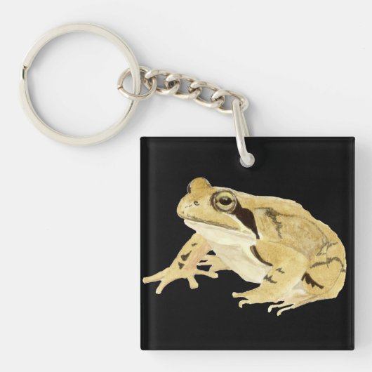 Wood Frog キーホルダー (正面)