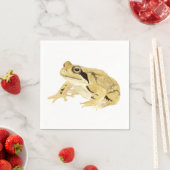 Wood Frog スタンダードカクテルナプキン (インサイチュ)