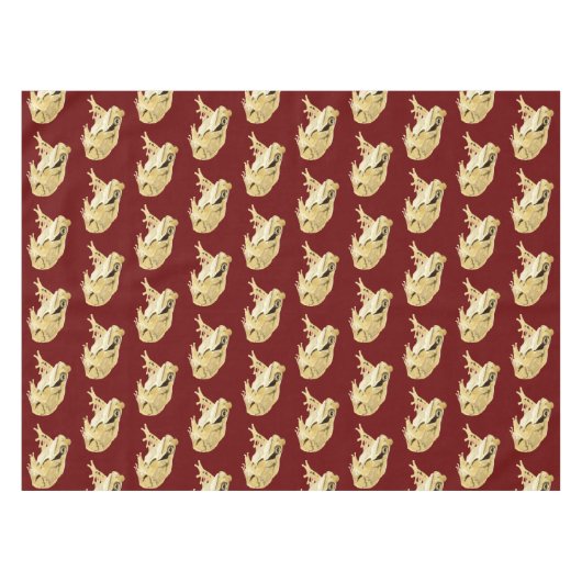 Wood Frog テーブルクロス (正面(横))