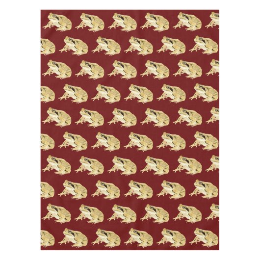 Wood Frog テーブルクロス (正面)