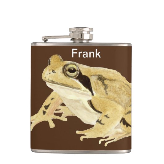 Wood Frog フラスク (正面)