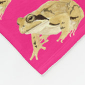 Wood Frog フリースブランケット (角)