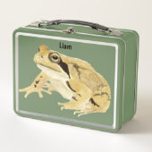 Wood Frog メタルランチボックス (正面)