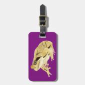 Wood Frog ラゲッジタグ (正面縦)