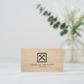 Wood Grain Carpenter 名刺 (スタンド正面)
