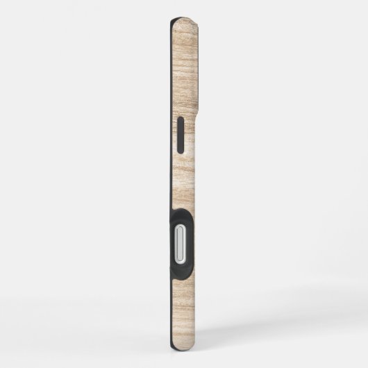Wood Grain Phone Case | Personalized Monogram iPhoneケース (右側面)