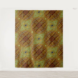 Wood Grain Rhombus タペストリー