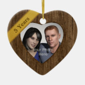 Wood Look 5th Anniversary:写真の追加 セラミックオーナメント (正面)