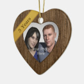 Wood Look 5th Anniversary:写真の追加 セラミックオーナメント (左)