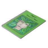 Wood Nymph Notebook、Jotter、メモ帳 ノートブック (左側)
