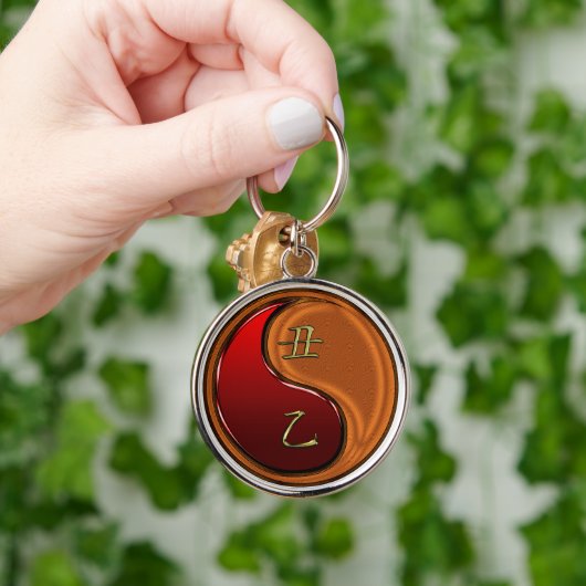 Wood Ox キーホルダー (手)