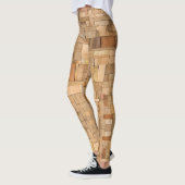 Wood Plywood - Power Yoga Leggings レギンス (左)