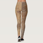 Wood Plywood - Power Yoga Leggings レギンス (裏面)