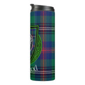 Wood Scottish Clan Tartan & Crest タンブラー (回転右)