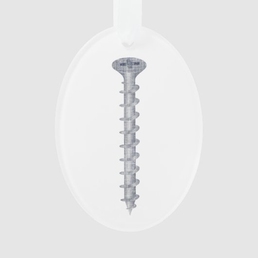 Wood Screw オーナメント (正面)