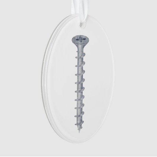 Wood Screw オーナメント (正面)