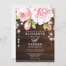 Wood String素朴 Lightsバラの結婚数