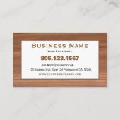 Wood Texture 名刺 (裏面)