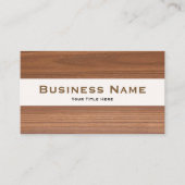 Wood Texture 名刺 (正面)