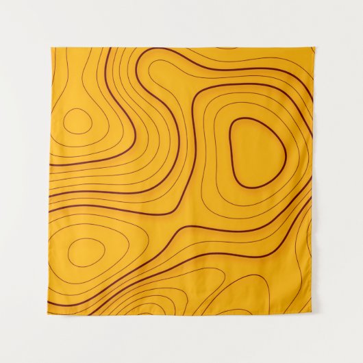 Wood texture, linear abstraction backgroundabstrac タペストリー (正面)