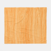 wood texture with natural patternwood,aged,antique フリースブランケット (正面(横))