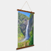 Wood Topped Wall Tapestry 吊り下げ型タペストリー (傾斜あり)