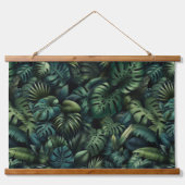 Wood Topped Wall Tapestry 吊り下げ型タペストリー (正面)