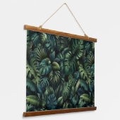 Wood Topped Wall Tapestry 吊り下げ型タペストリー (傾斜あり)