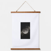 Wood Topped Wall Tapestry 吊り下げ型タペストリー (正面)