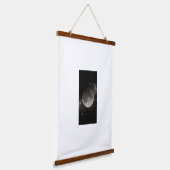 Wood Topped Wall Tapestry 吊り下げ型タペストリー (傾斜あり)