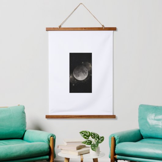 Wood Topped Wall Tapestry 吊り下げ型タペストリー (リビング)