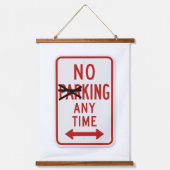 Wood Topped Wall Tapestry 吊り下げ型タペストリー (正面)